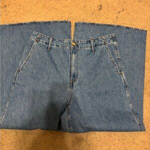 Madewell Wide Sweep Trousers (NWT)